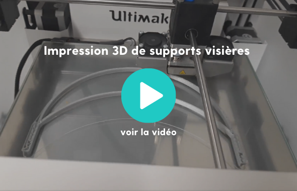 Impression 3D de supports visières
