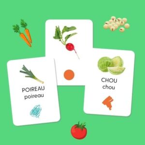 Pack de cartes “Légumes”