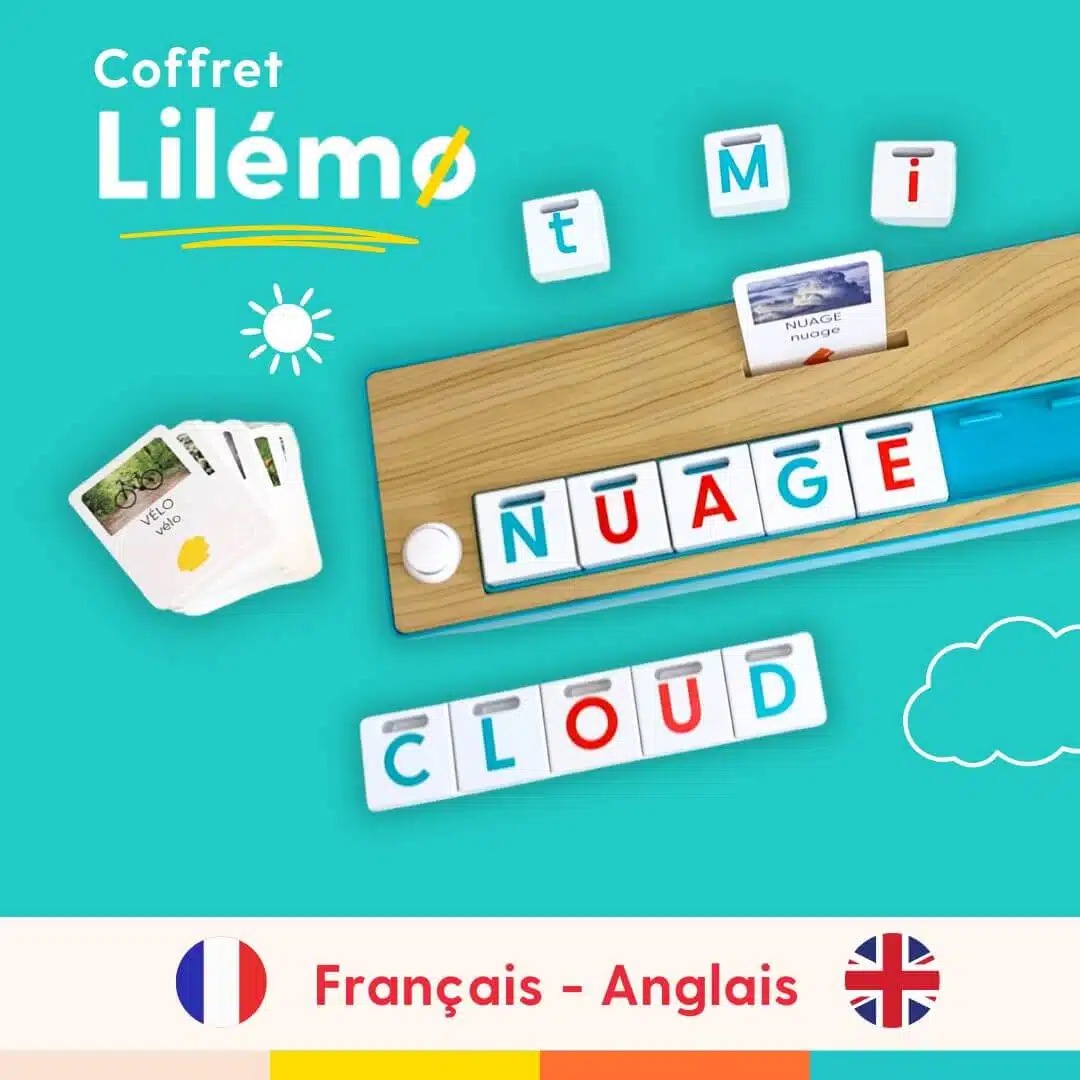 Coffret bilingue français/anglais : apprendre à lire et à écrire