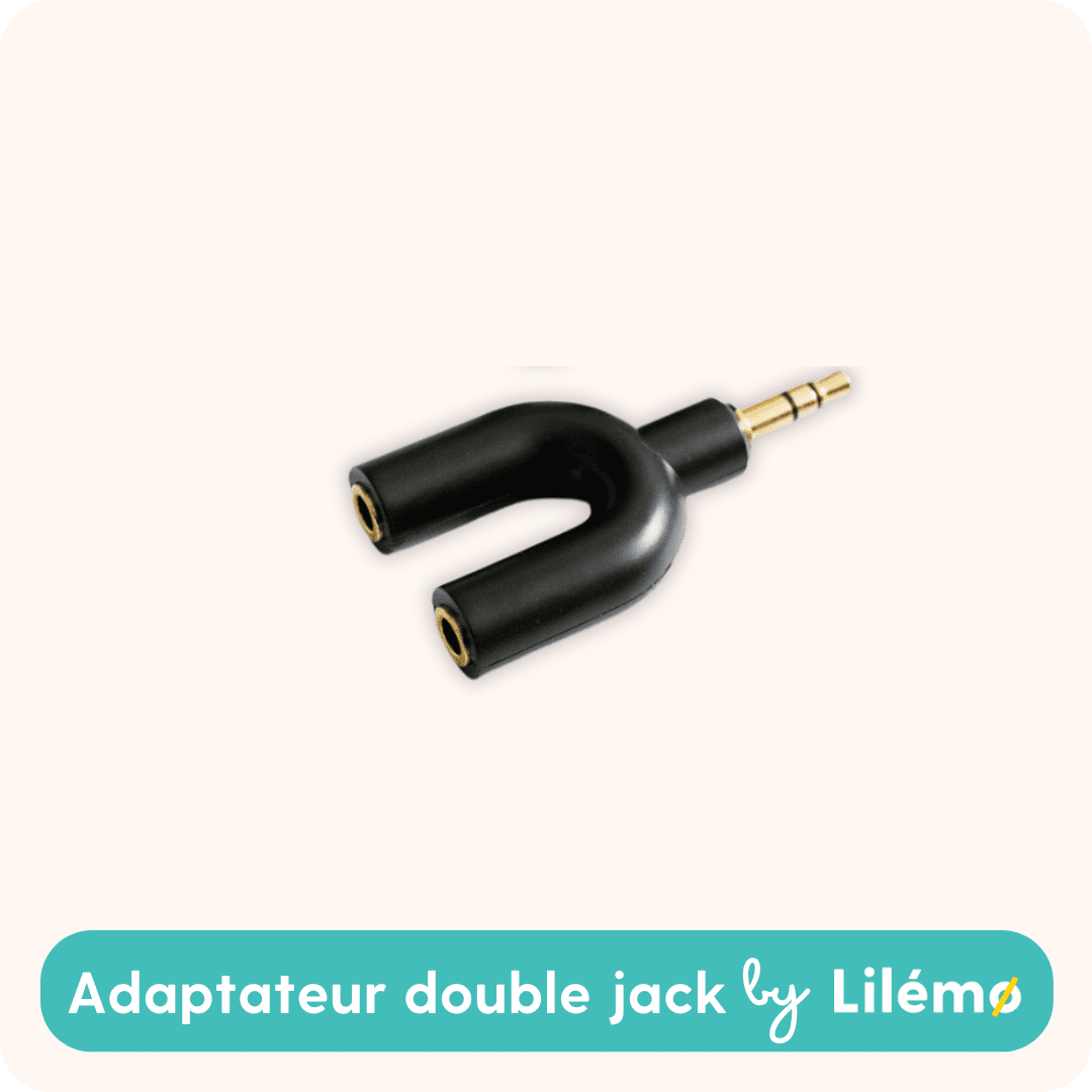 Adaptateur double jack