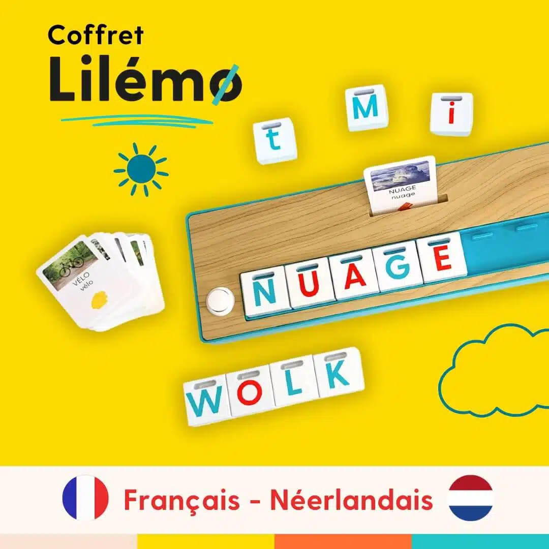 Coffret bilingue français/néerlandais : apprendre à lire et à écrire