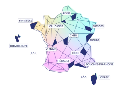 Carte des TNE - Réseau Canopé