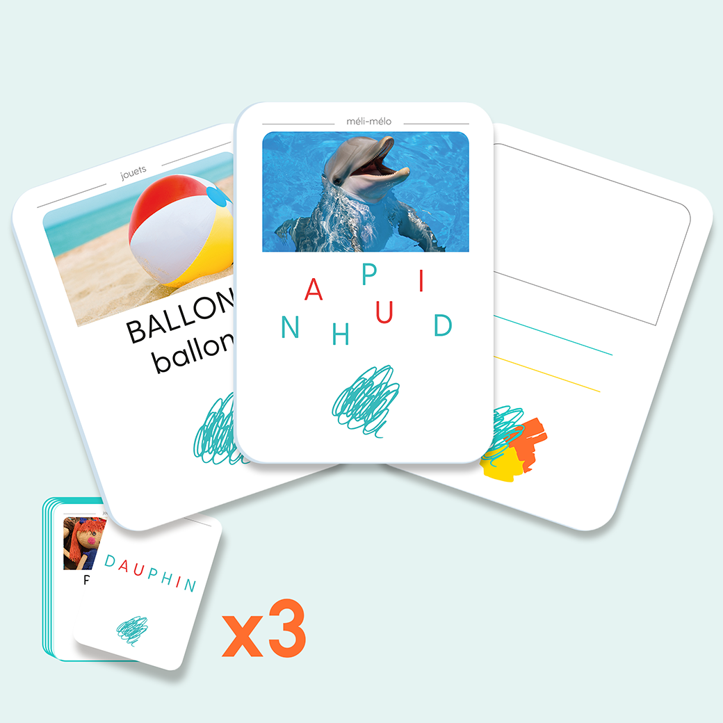 Lot de cartes Coup de Coeur