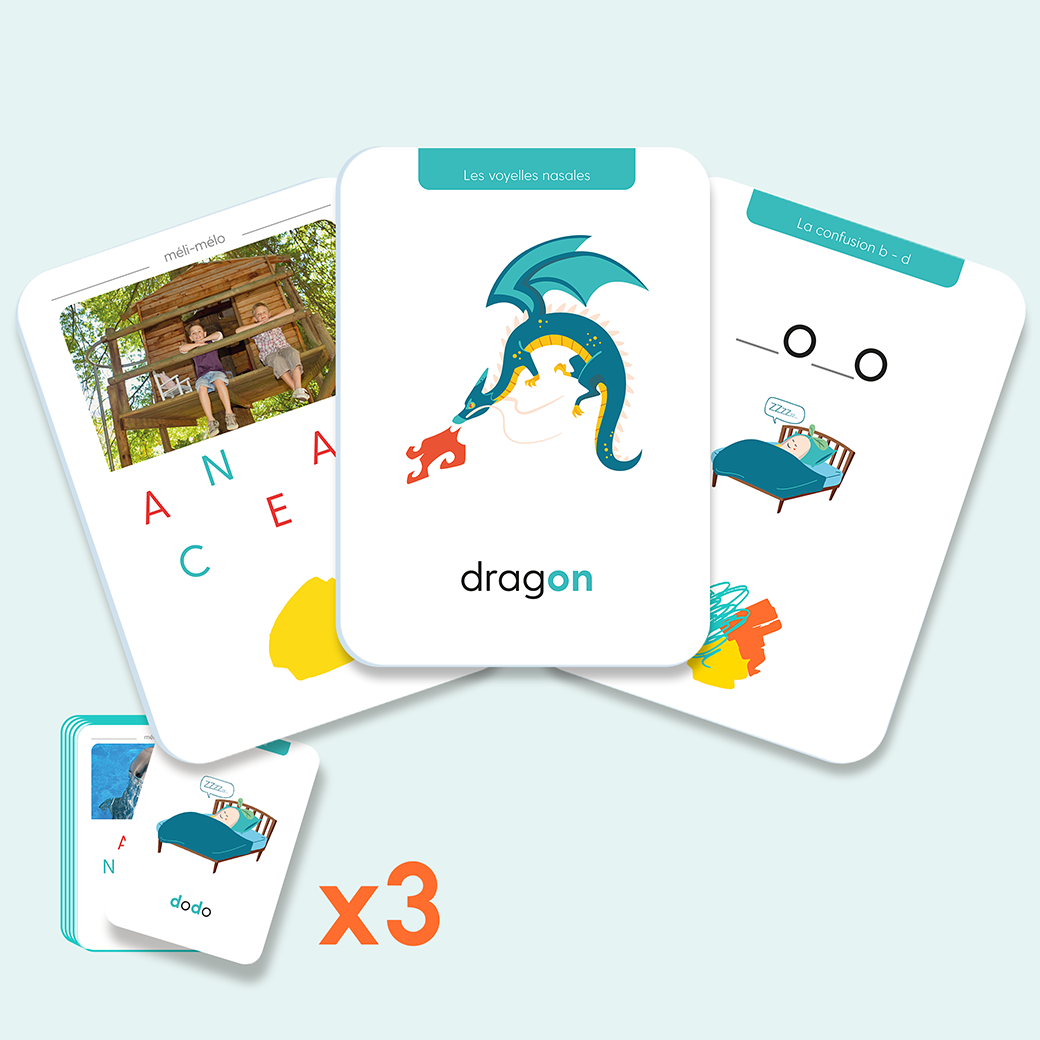 Lot de cartes Futées