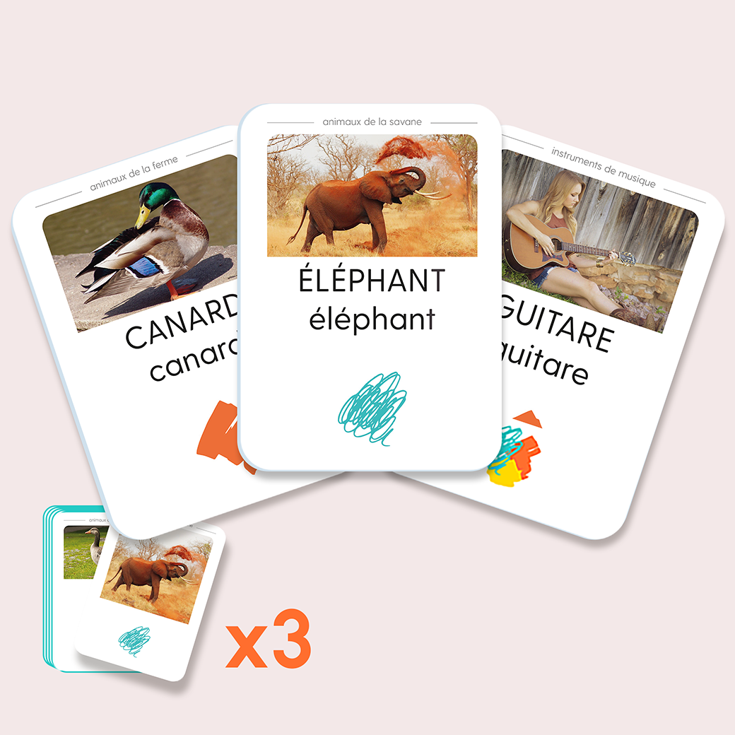 Lot de cartes Qui Chantent