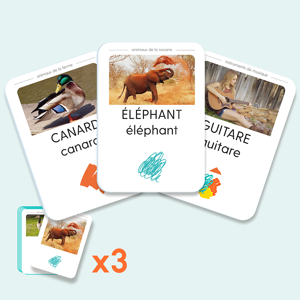 Lot de cartes Qui Chantent