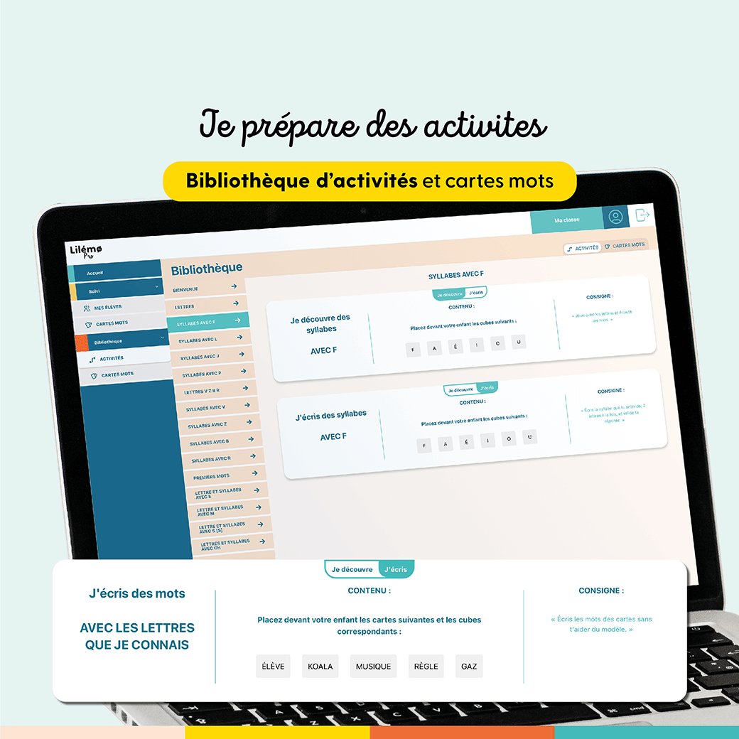des activités pédagogiques